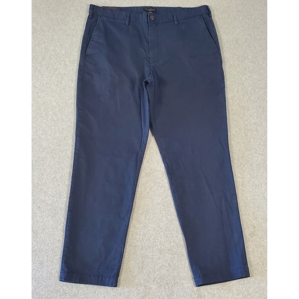 Banana Republic Athletic Fit Chino Pants Navy Blue 38x32 Mens Cotton Stretch